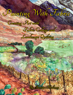 Book Cover for Painting with Fabric