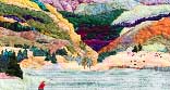  Gallery of Original Landscape Art Quilt Lost in the Moment