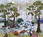  Gallery of Original Landscape Art Quilt The Little Crabapple Tree