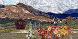  Gallery of Original Landscape Art Quilt El Rancho Pinoso II