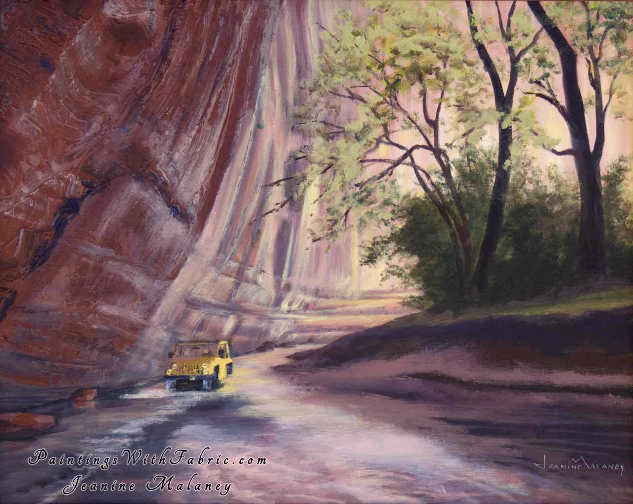 Canyon de Chelly Unframed Original Watercolor Painting Landscape