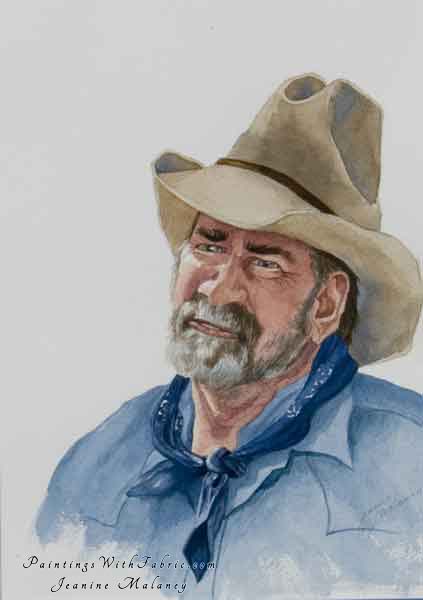 Matt - an Original Portrait Watercolor Painting