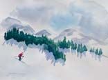 Winter Watercolor Painting Gallery   