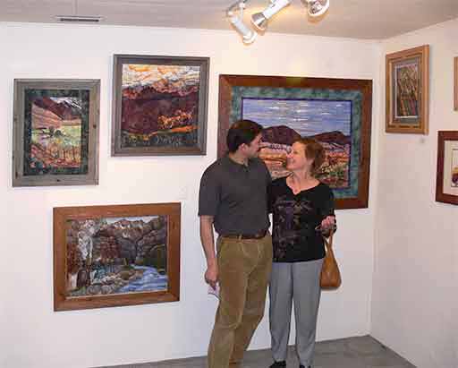 Jeanine and owner of Natural Accents Gallery